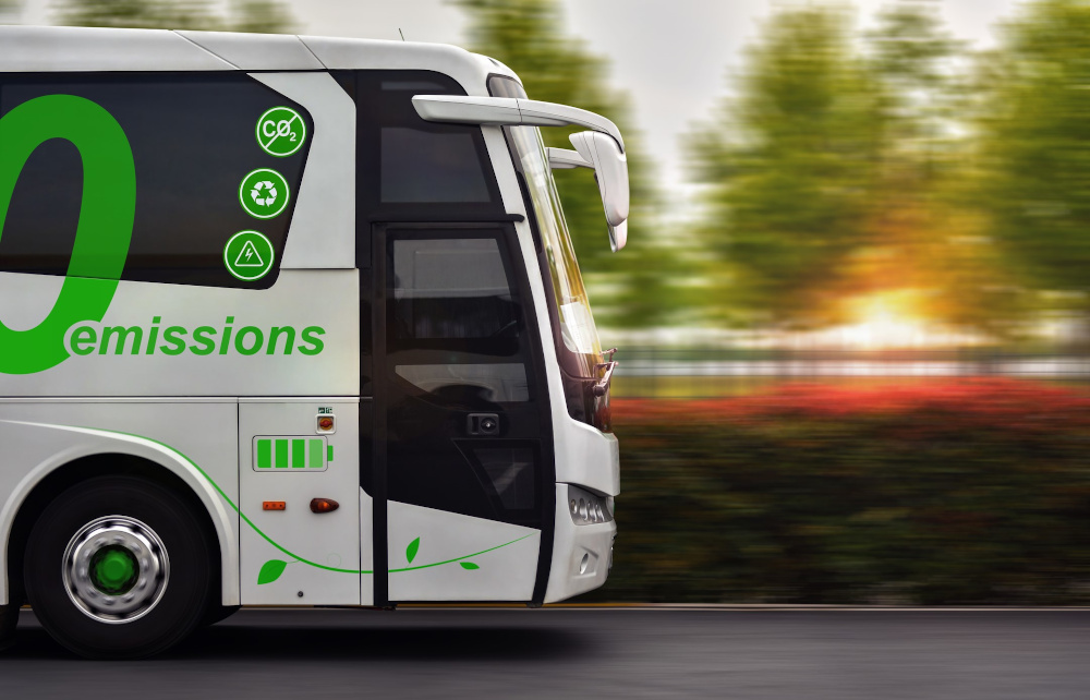 Emissionsfreie Busse und Infrastruktur