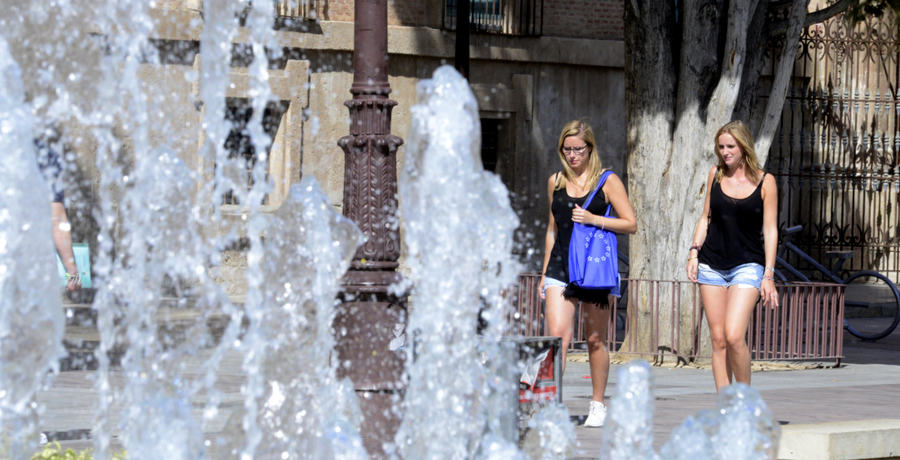 Erasmus-Studentinnen in Murcia (Spanien)