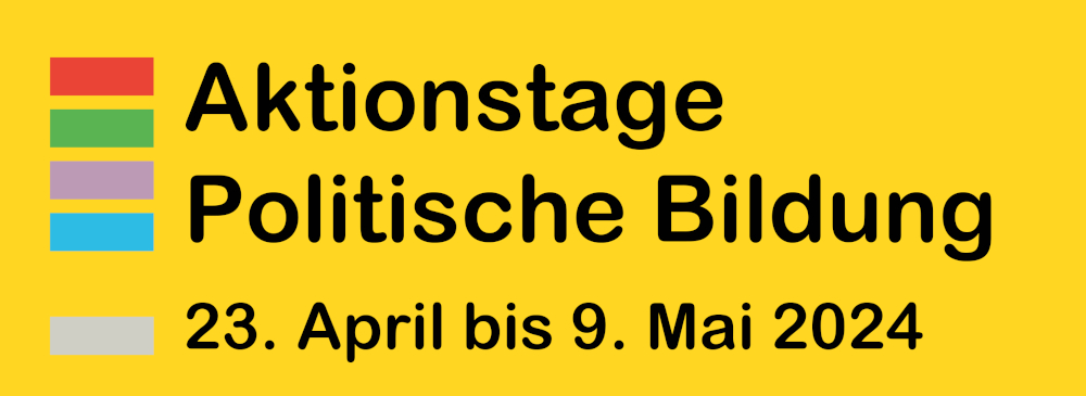 Sujet "Aktionstage Politische Bildung - 23. April bis 9. Mai 2024"