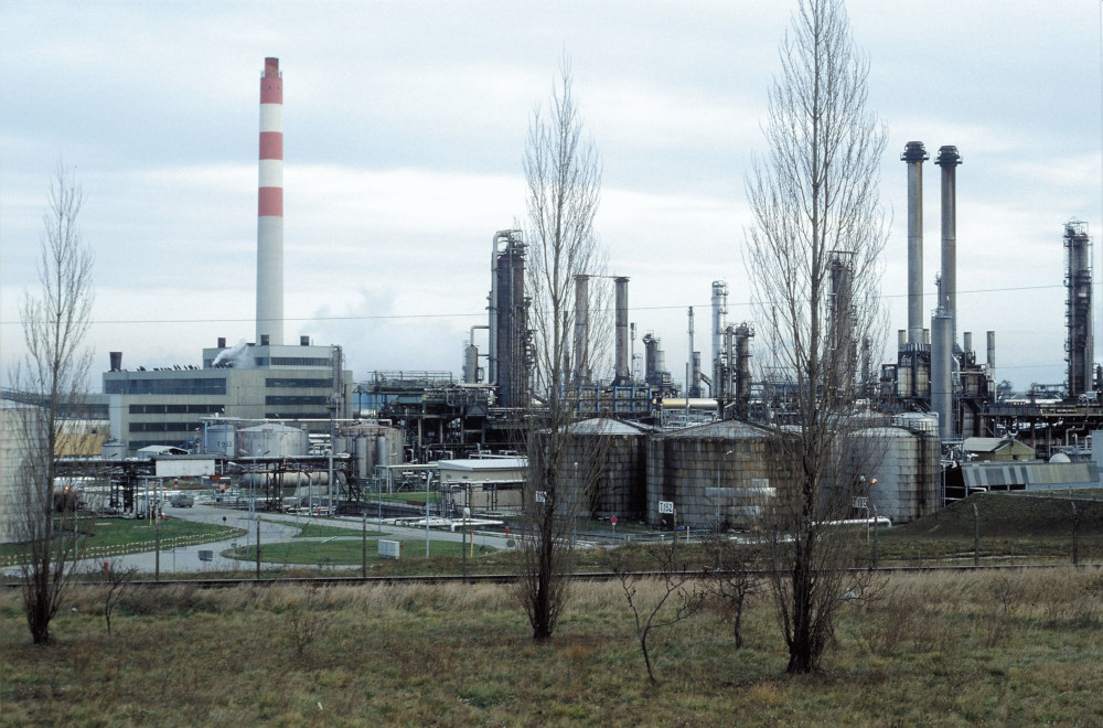 OMV Raffinerie in Schwechat