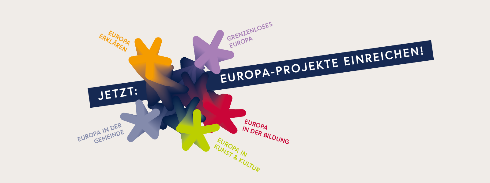Sujet Jetzt Europa-Projekte einreichen