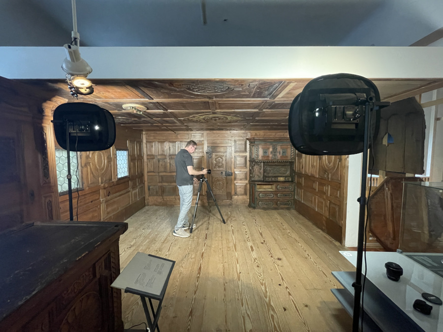 Digitalisierung einer Vorarlberger Stube