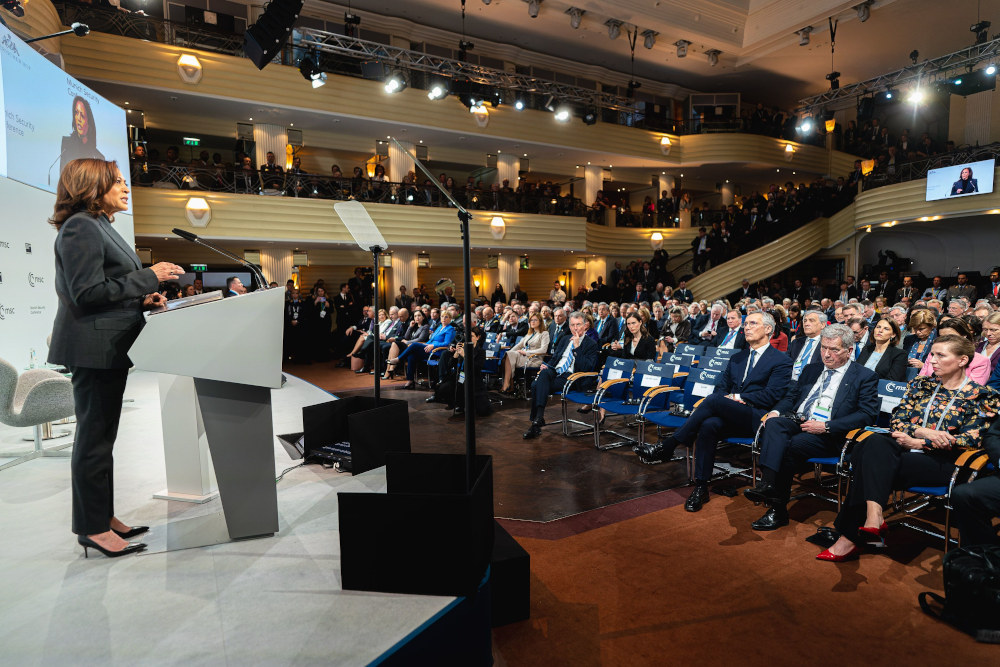 Rede von Kamala Harris bei der Münchner Sicherheitskonferenz