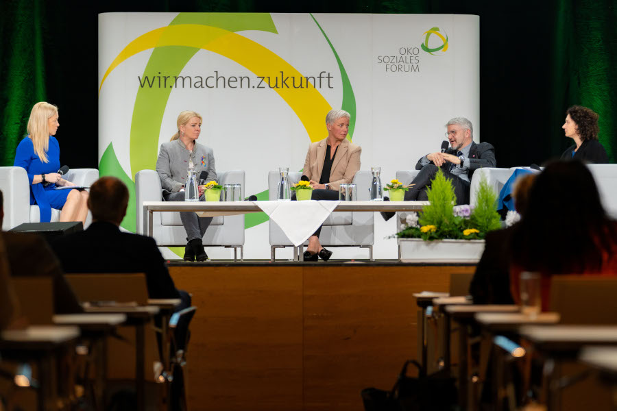 Diskussionsrunde bei der Wintertagung des Ökosozialen Forums