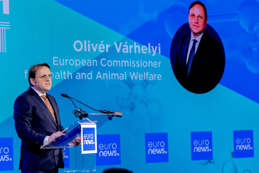 Participation de Olivér Várhelyi, commissaire européen, au Sommet Santé d'Euronews
