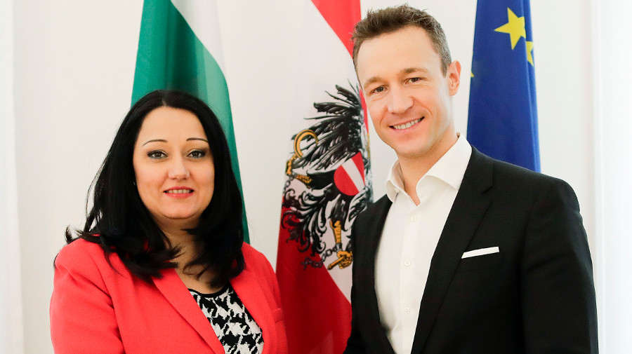 EU-Minister Blümel trifft Amtskollegin aus Bulgarien