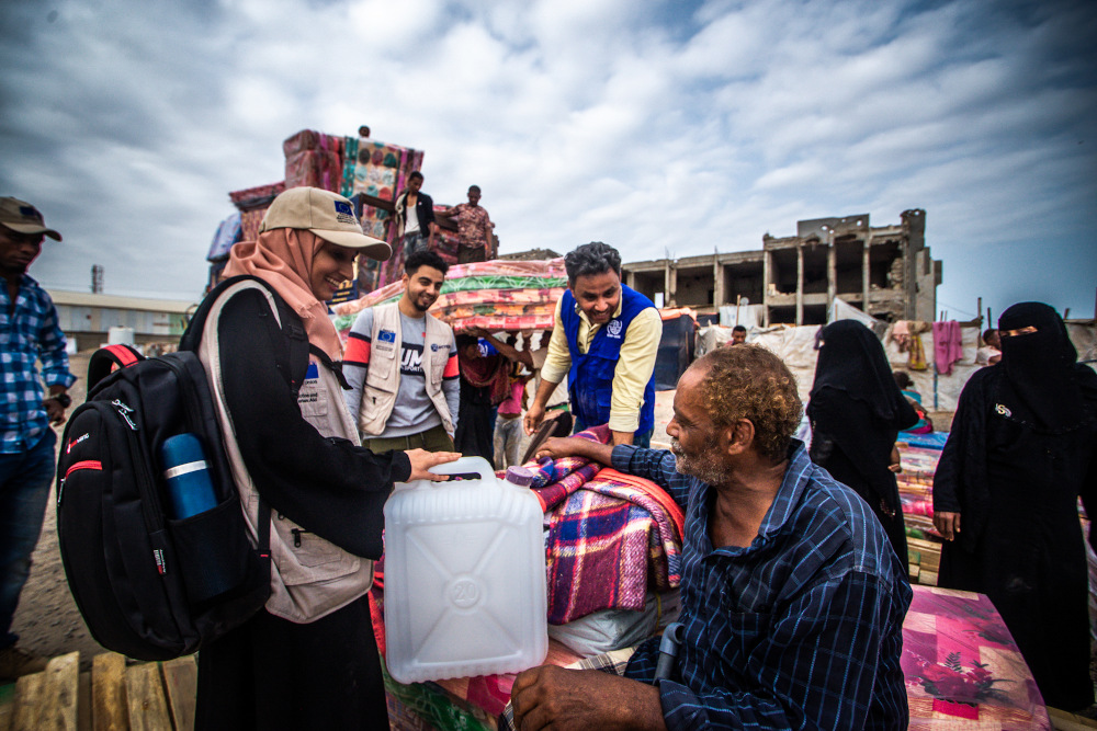 Humanitäre Hilfe im Yemen