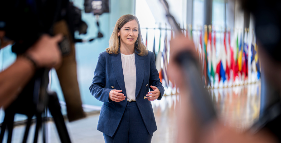 Bundesministerin Plakom auf der Tagung des Rates Allgemeine Angelegenheiten in Luxemburg