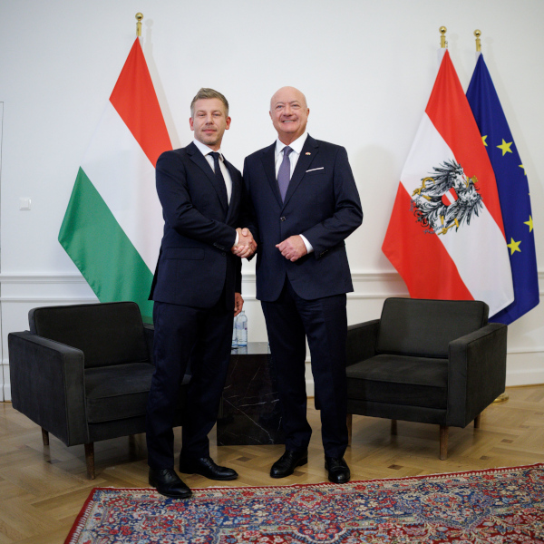 Peter Magyar und Christian Stocker