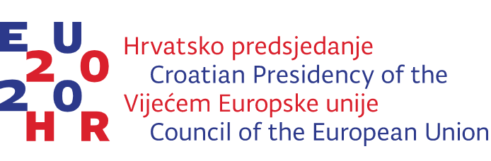 Offizielles Logo des kroatischen EU-Ratsvorsitzes